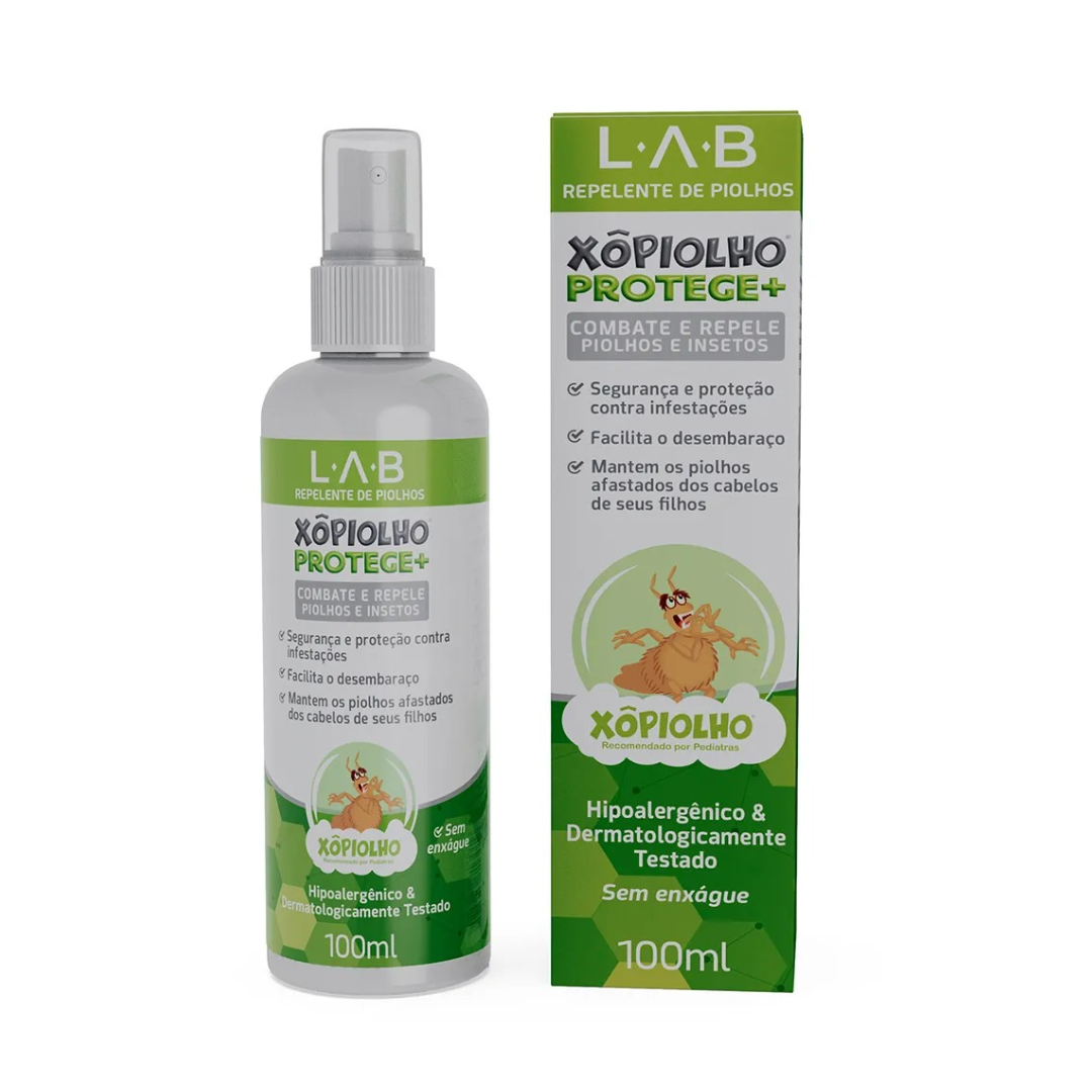 Xô Piolho Protege+ Spray Repelente Pangea (Embalagem de 100ml)