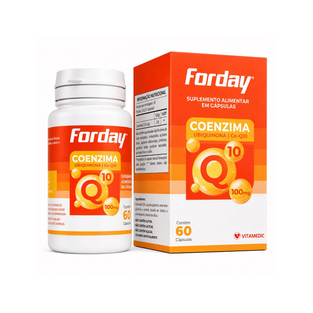 Forday Q10 Vitamedic (Embalagem de 200mg)