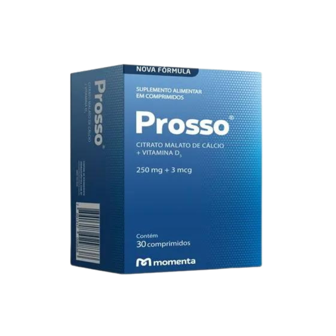 Prosso + 3mcg 30cp Momenta (Embalagem de 250mg)