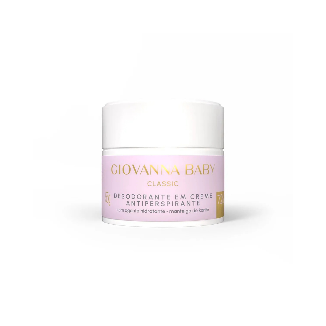 Desodorante Creme Classic Giovanna Baby (Bisnaga de 55g)