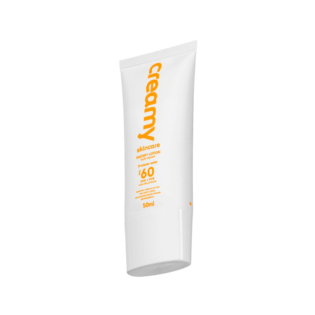Protetor Solar Fps60 Watery Lotion Creamy (Embalagem de 50ml)