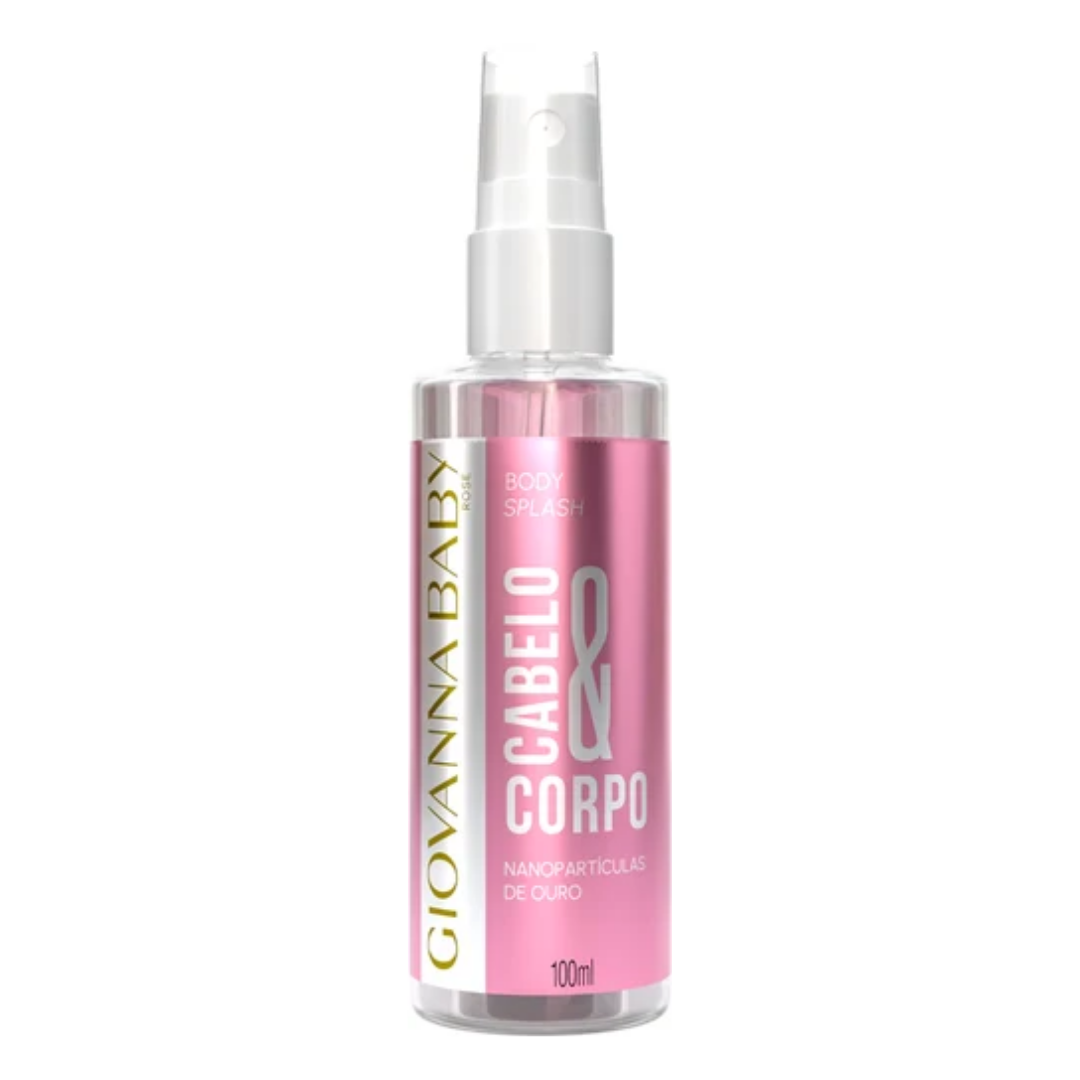 Body Splash Mini Rose Giovanna Baby (Embalagem de 100ml)