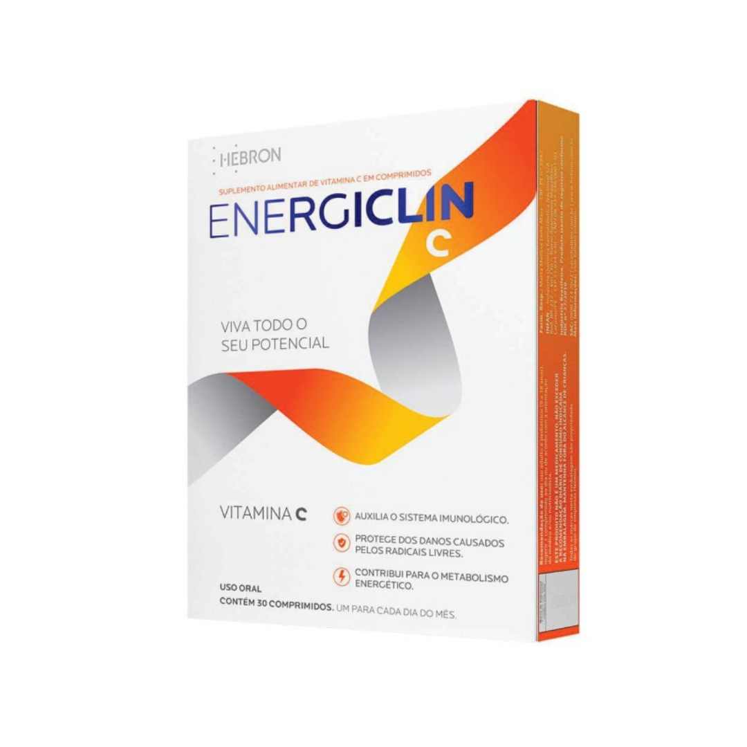 Energiclin C Hebron (Frasco com 30 unidades)