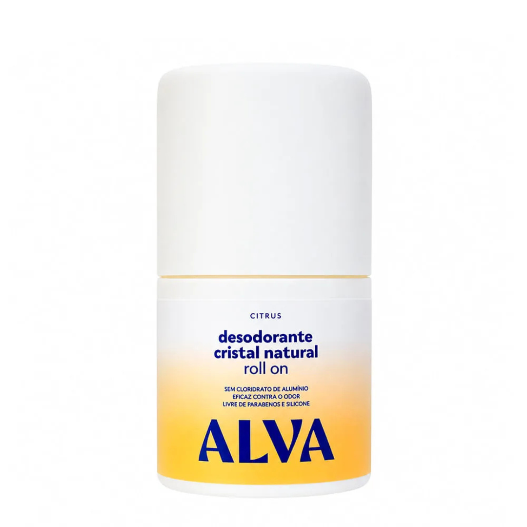 Desodorante Roll On Crist Nat Citrus50ml Alva (Frasco de 50ml)