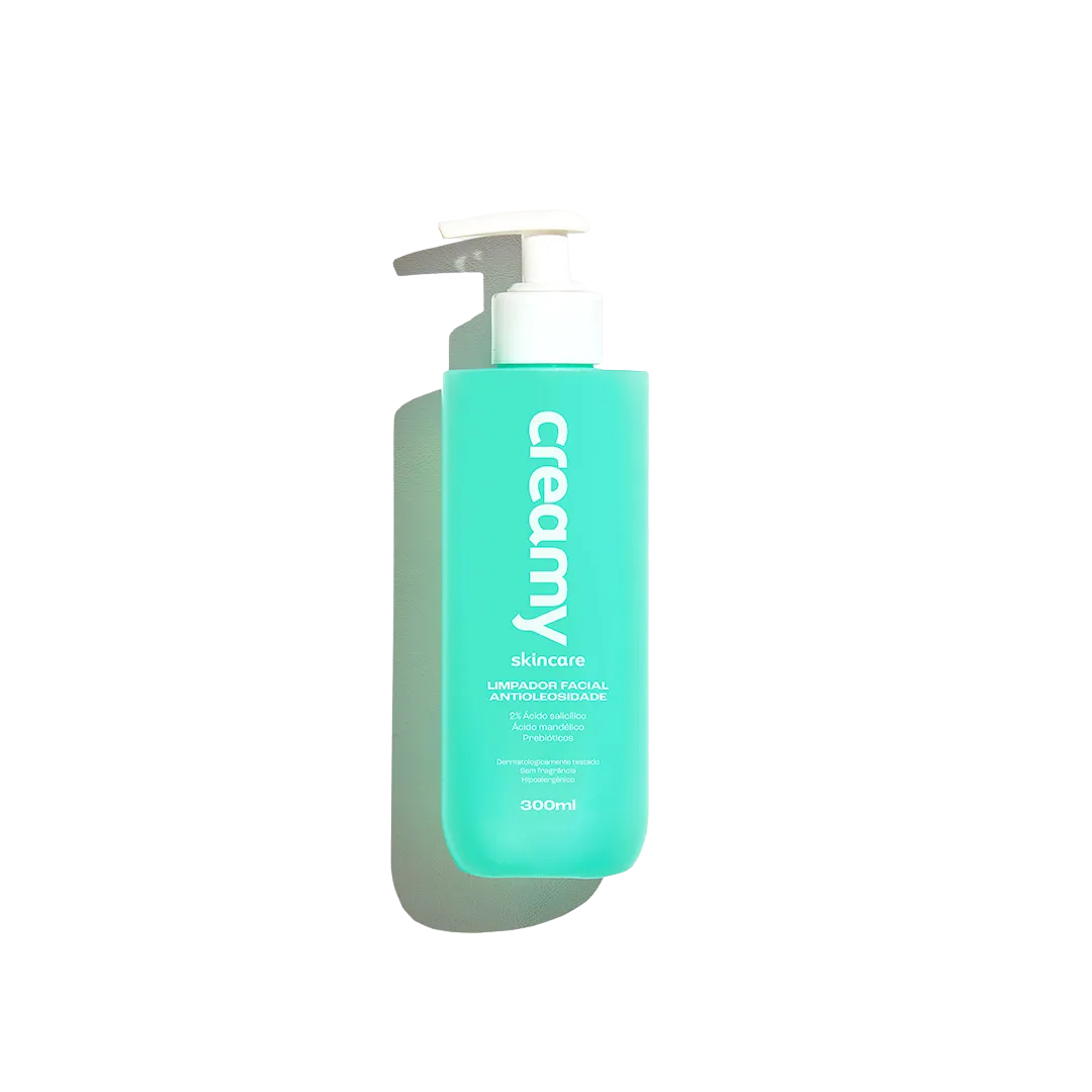 Limpador Facial Antioleosidade Creamy (Embalagem de 300ml)