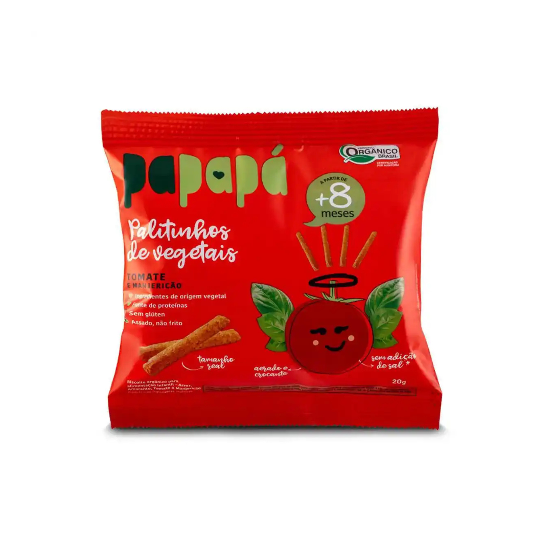 Palit de Vegetais Infantil Tomate Papapa (Embalagem de 20g)