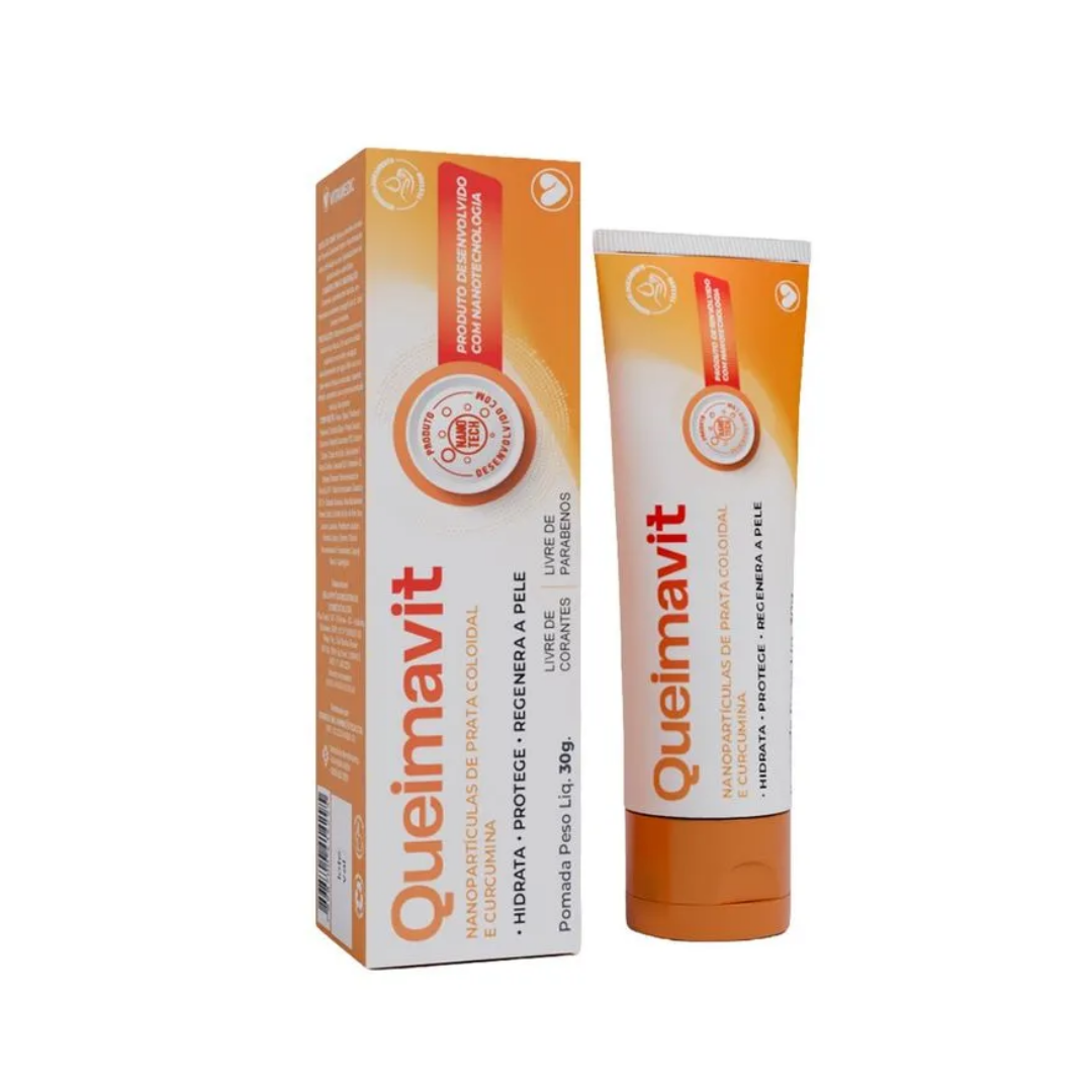 Queimavit Creme Vitamedic (Bisnaga de 30g)
