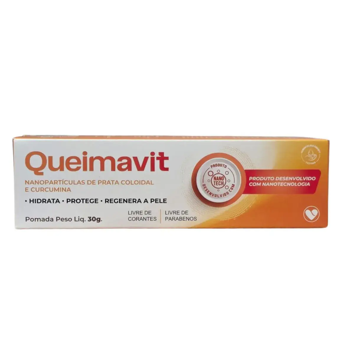 Queimavit Creme Vitamedic (Bisnaga de 30g)