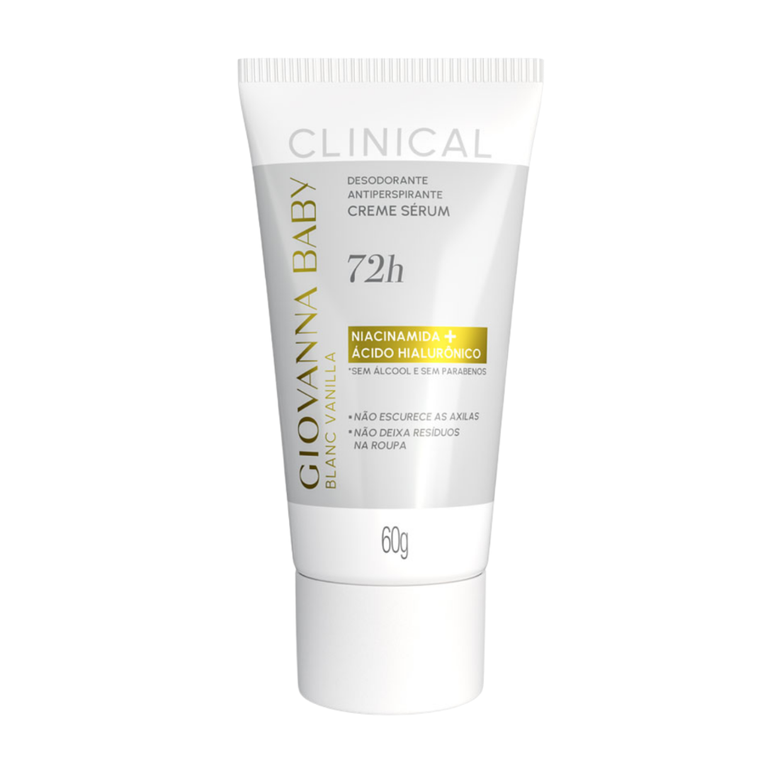 Desodorante Creme Blanc Vanilla 72h Giovanna Baby (Bisnaga de 60g)