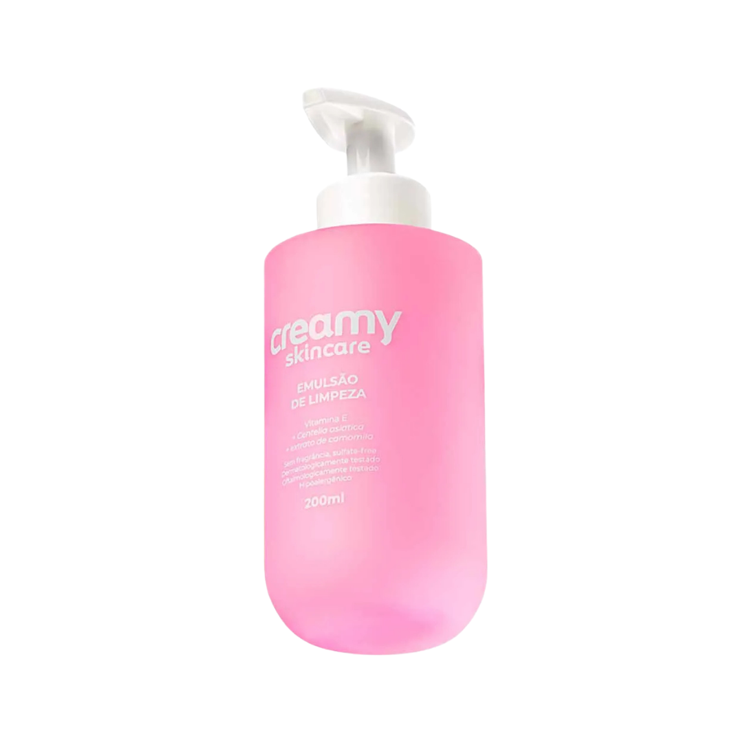 Emulsão de Limpeza Facial Creamy (Embalagem de 200ml)