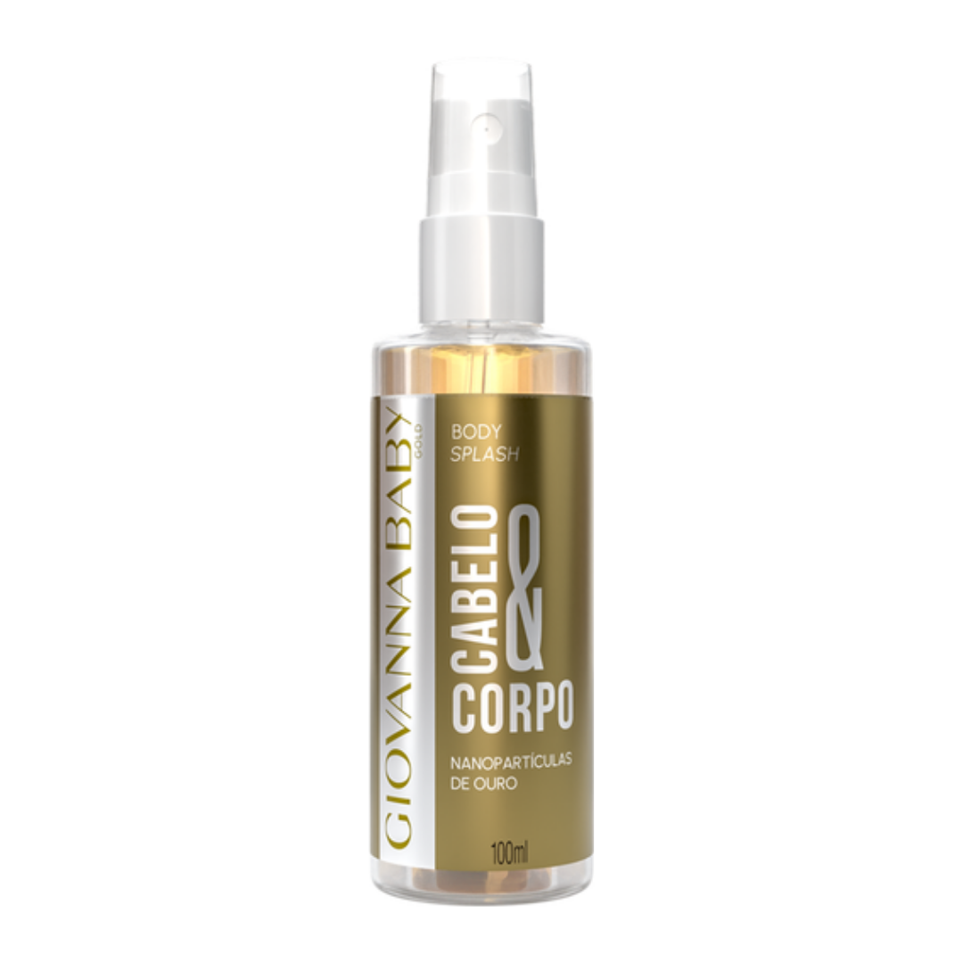 Body Splash Mini Gold Giovanna Baby (Embalagem de 100ml)