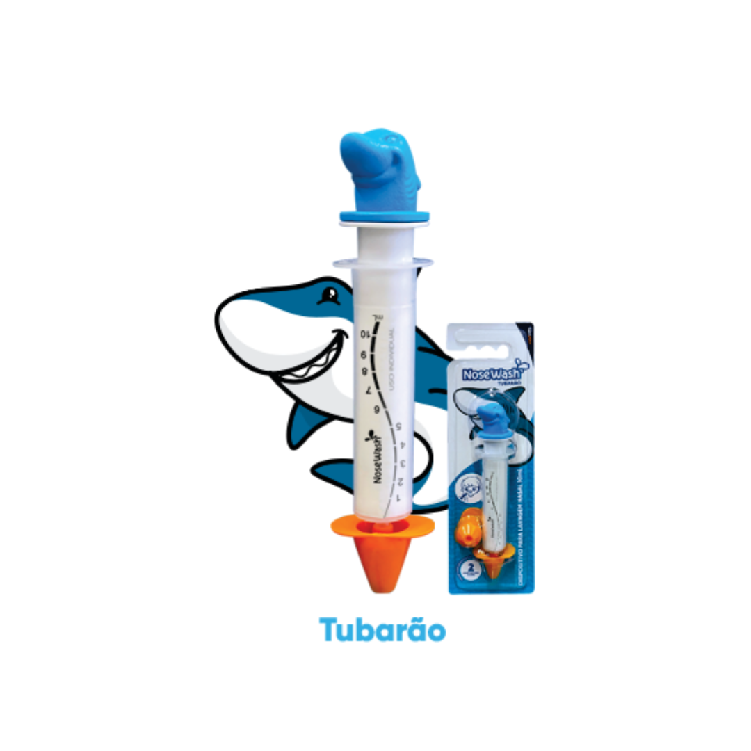 Dispensador. Nasal Nosewash Tubarao (Embalagem de 10ml)
