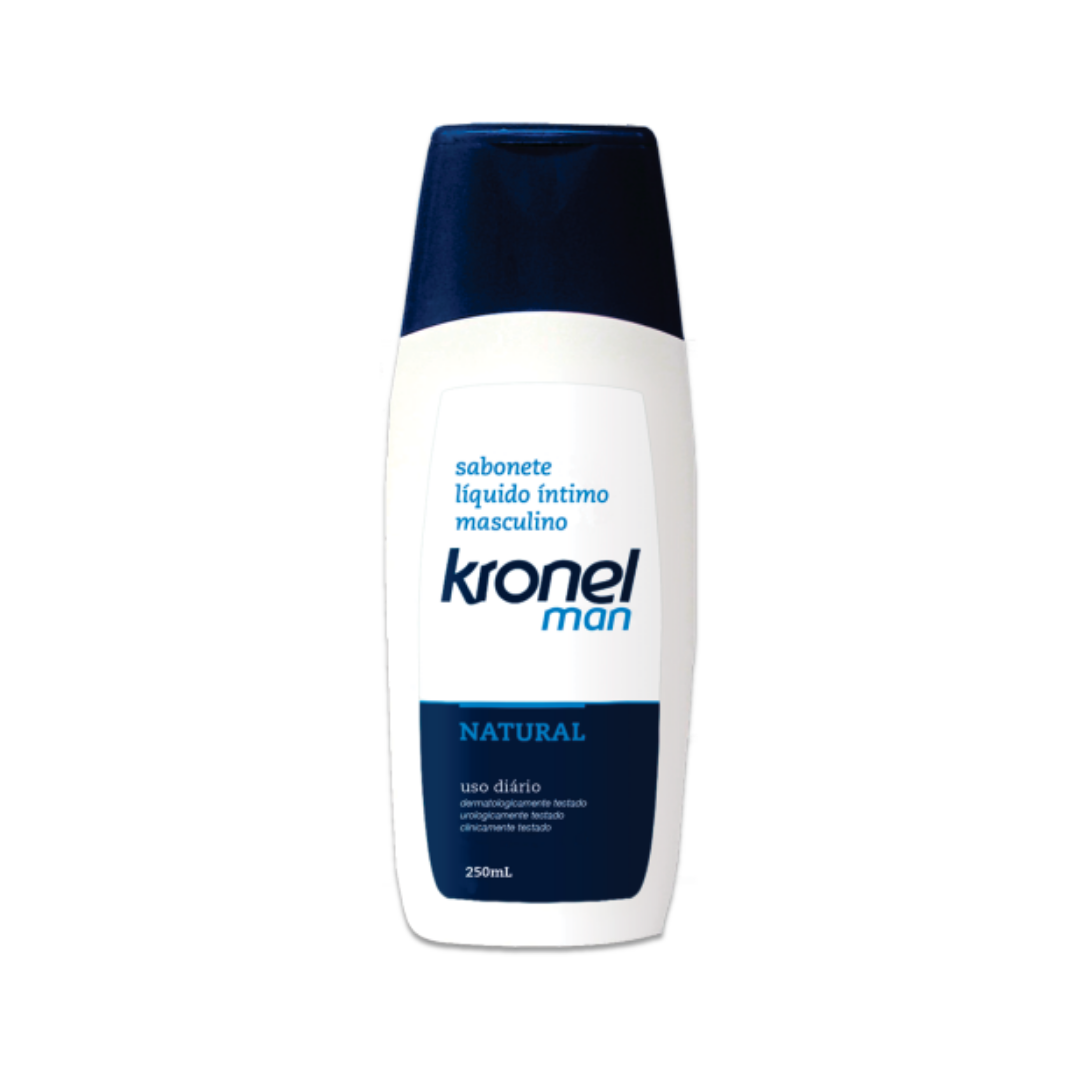 Kronel Sabonete Líquido Int Men Natural Hebron (Embalagem de 250ml)