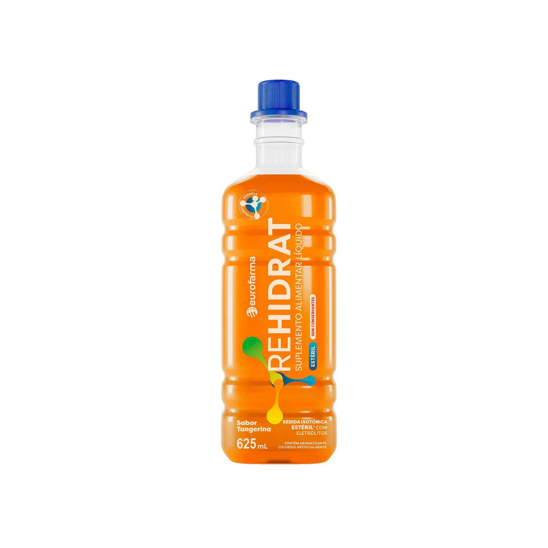 Rehidrat Solução Oral Tangerina Eurofarma (Embalagem de 625ml)
