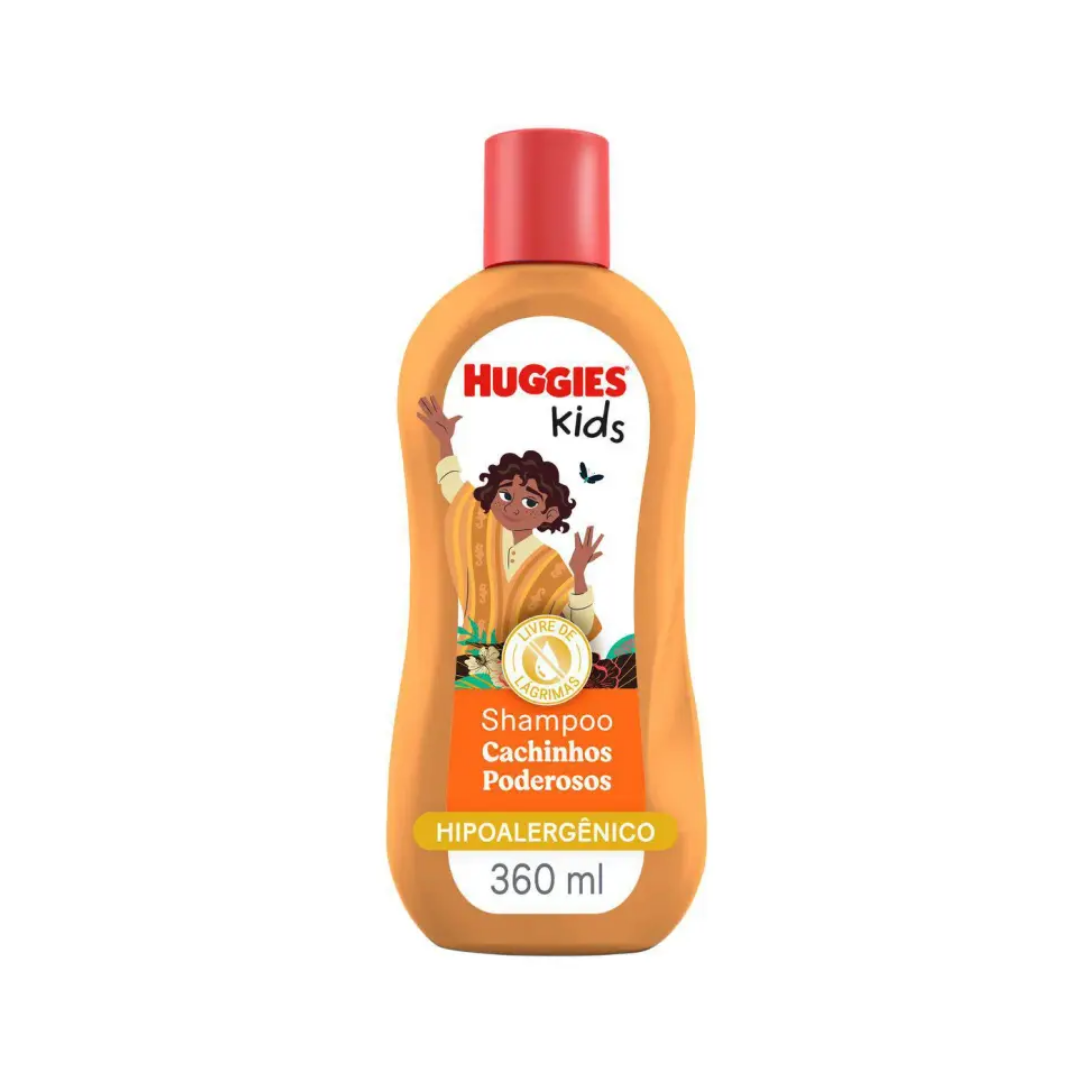 Shampoo Huggies Cachinhos (Frasco de 360ml)