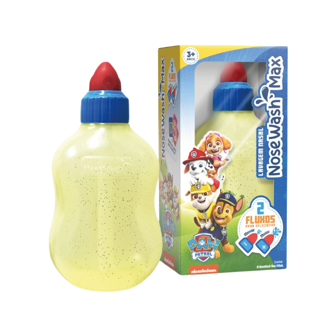 Dispensador. Nasal Nosewash Patrul Canina Nosewash Max (Embalagem de 240ml)