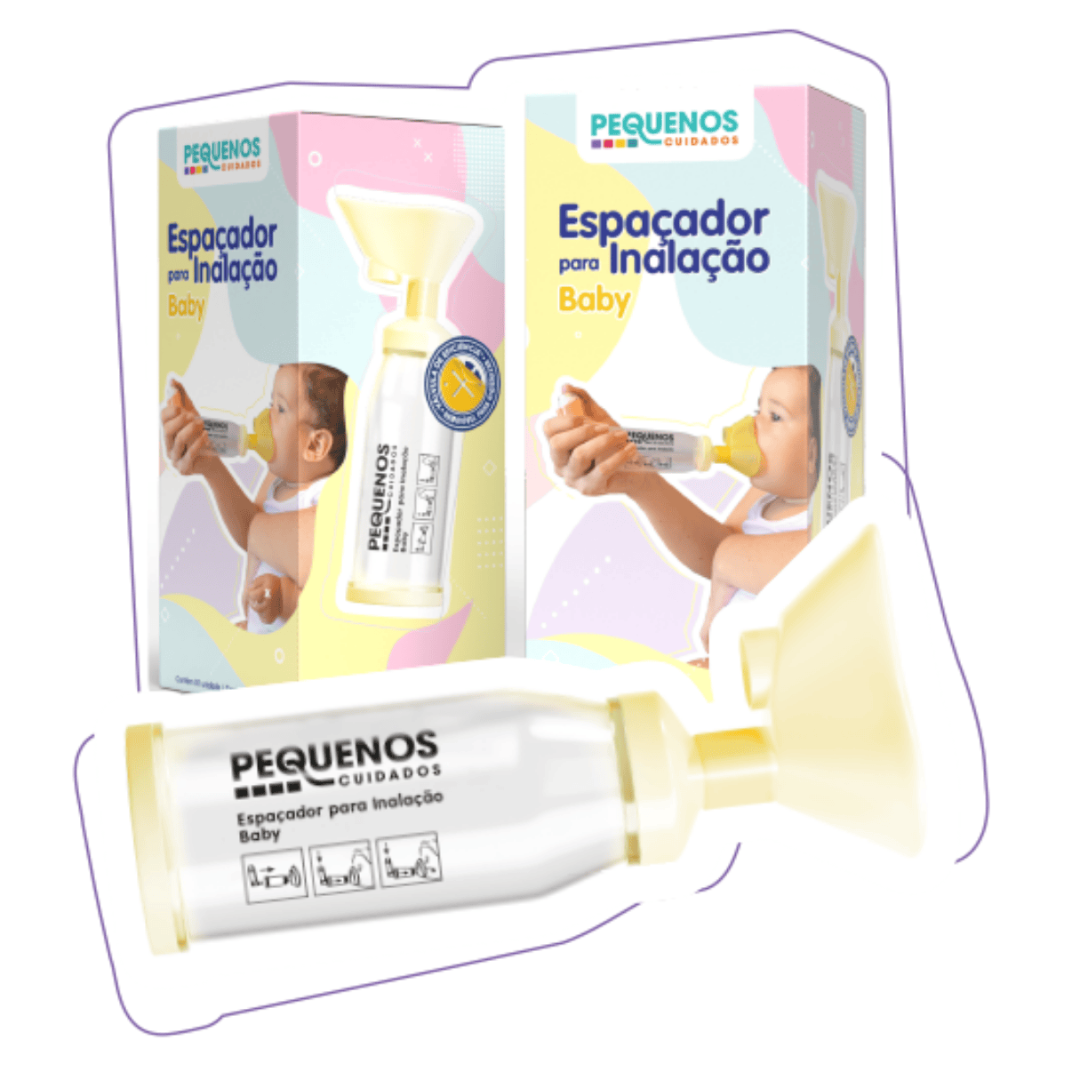 Espaçador P/ Inalação Baby Pequenos Cuidados (Embalagem de 150ml)