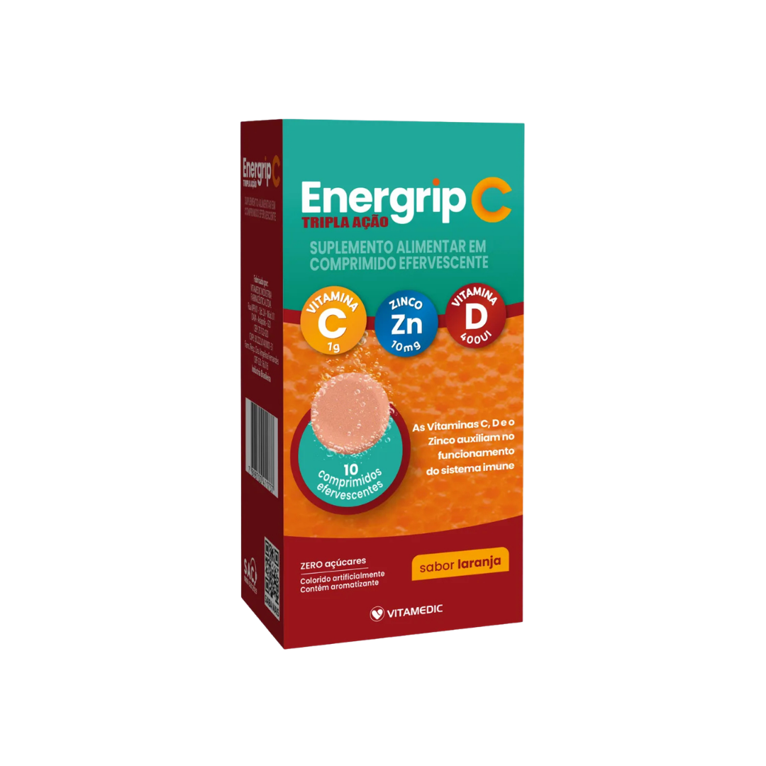 Energrip C Tripla Acao C/ Vitamedic (Frasco com 1 unidades)