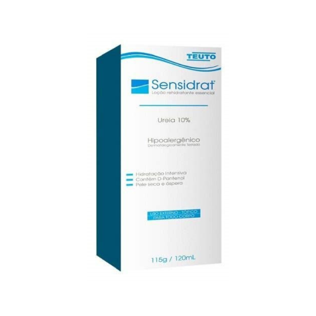 Sensidrat Loção Rehidratante 10% Teuto (Frasco com 120 unidades de 120ml)