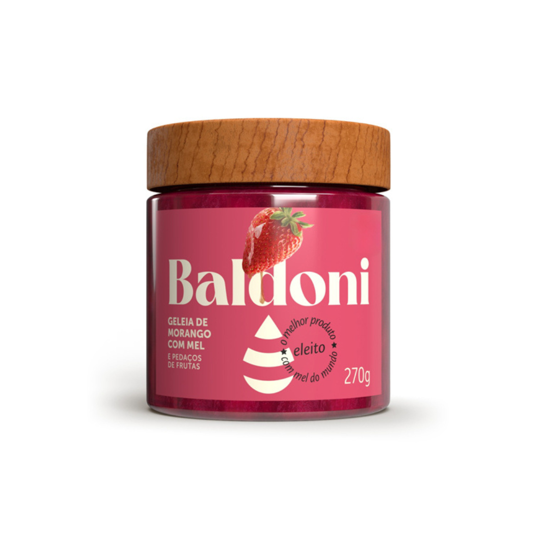 Geleia de Morango Baldoni (Pote de 270g)