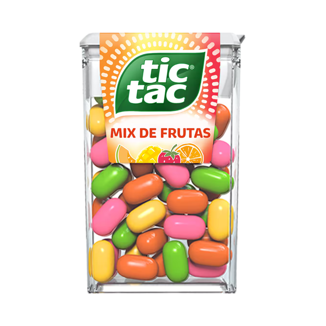 Tic Tac Frutas Ferrero (Embalagem com 14 unidades de 14g)