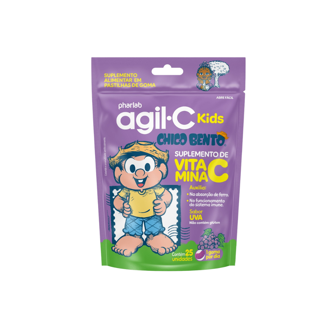 Agil-C Kids Uva Pharlab (Embalagem de 30mg)